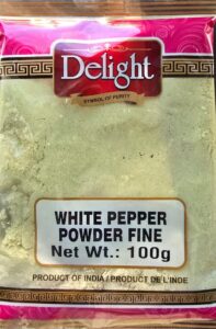 white pepper fine