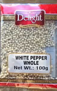 white pepper whole