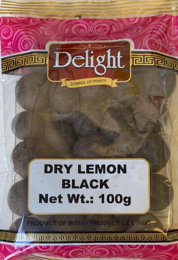 dry lemon black