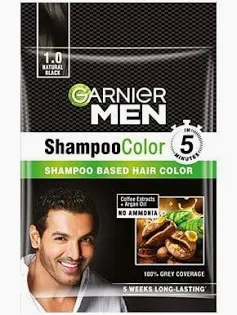 garnier shampoo n black